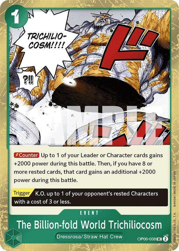 Premium Booster -The Best - The Billion-fold World Trichiliocosm (Jolly Roger Foil) (PRB-01) (Copy)