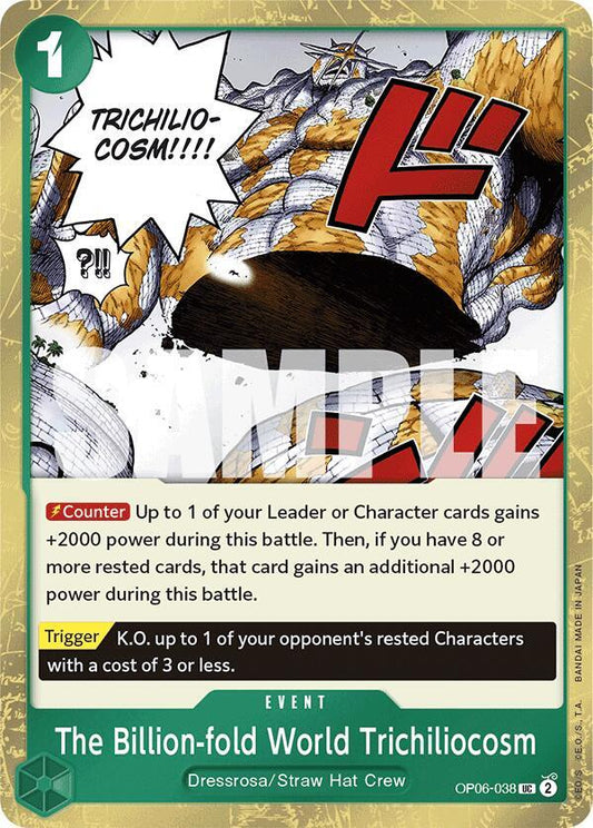 Premium Booster -The Best - The Billion-fold World Trichiliocosm (Jolly Roger Foil) (PRB-01) (Copy)