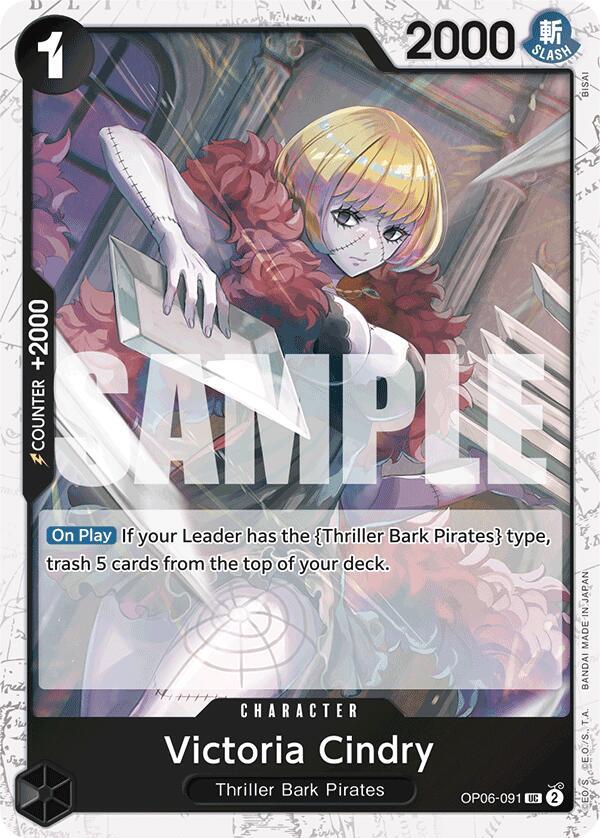 Premium Booster -The Best - Victoria Cindry (Jolly Roger Foil) (PRB-01)