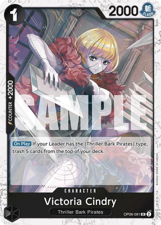 Premium Booster -The Best - Victoria Cindry (Jolly Roger Foil) (PRB-01)