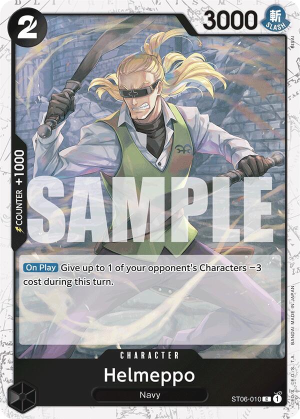Premium Booster -The Best - Helmeppo (Jolly Roger Foil) (PRB-01)
