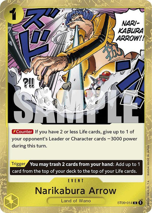 Premium Booster -The Best - Narikabura Arrow (Jolly Roger Foil) (PRB-01)