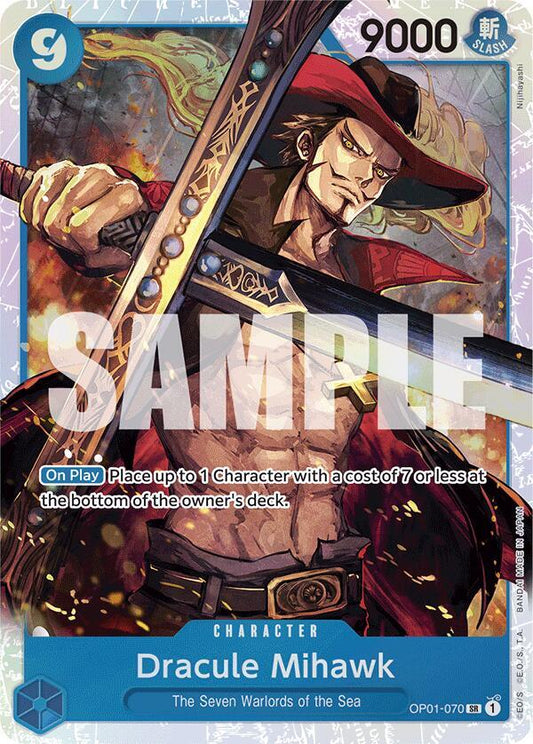 Premium Booster -The Best - Dracule Mihawk (OP01-070) (Reprint) (PRB-01) OP01-070