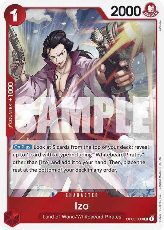Premium Booster -The Best - Izo (OP03-003) (Reprint) (PRB-01)