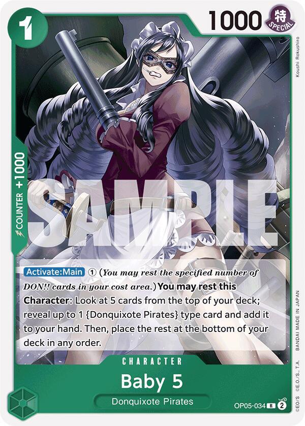 Premium Booster -The Best - Baby 5 (OP05-034) (Reprint) (PRB-01)