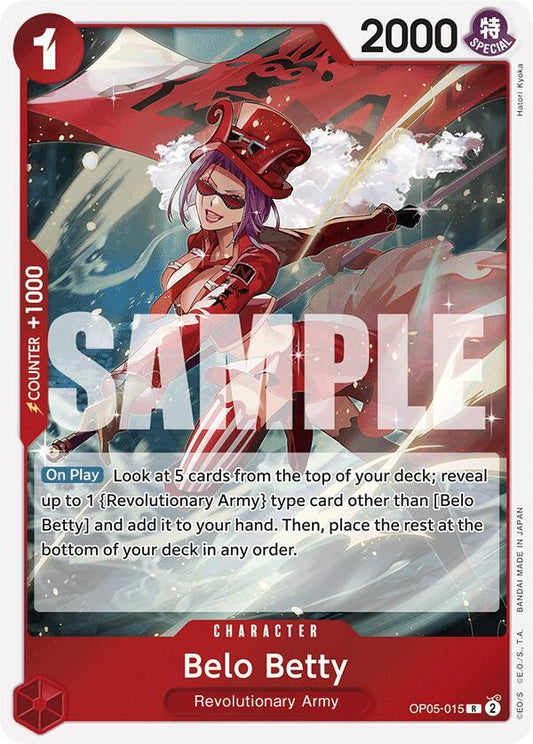 Premium Booster -The Best - Belo Betty (OP05-015) (Reprint) (PRB-01)