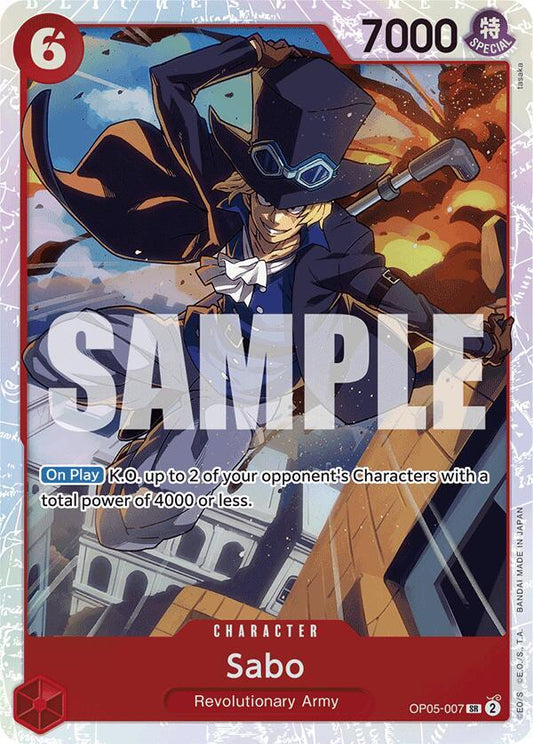 Premium Booster -The Best - Sabo (OP05-007) (PRB-01)
