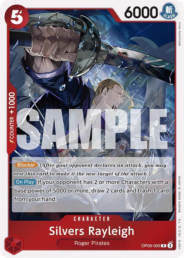 Emperors in the New World - Silvers Rayleigh (OP-09) OP09-005