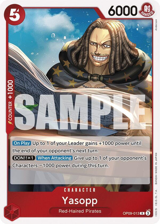 Emperors in the New World - Yasopp (OP-9) OP09-013