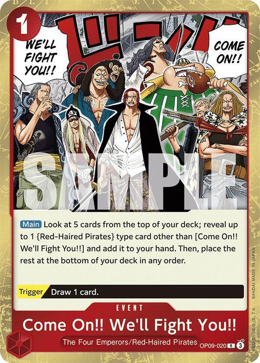 Emperors in the New World - Come On!! We'll Fight You!! (OP-09)