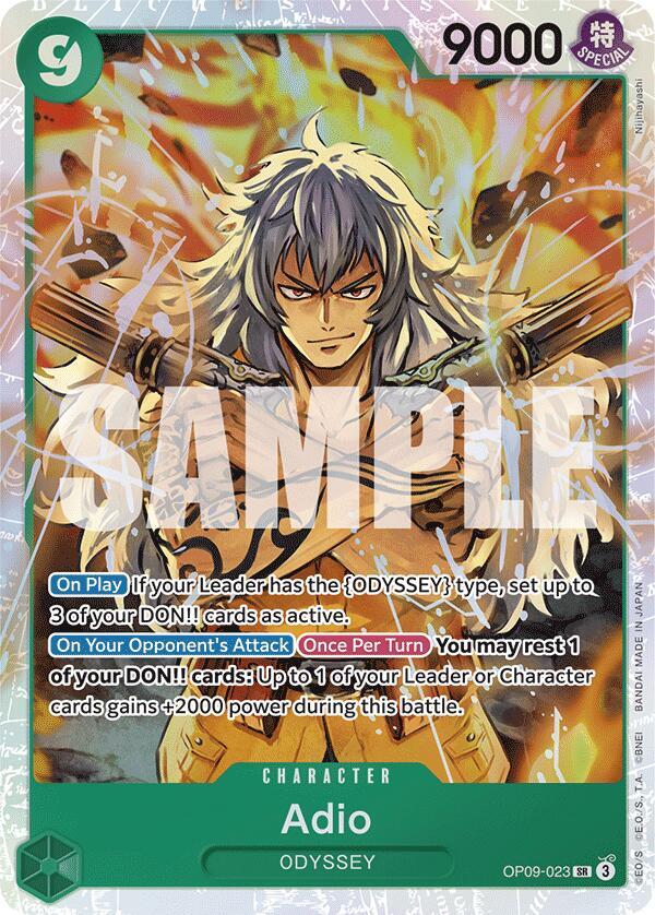 Emperors in the New World - Adio (OP-09)