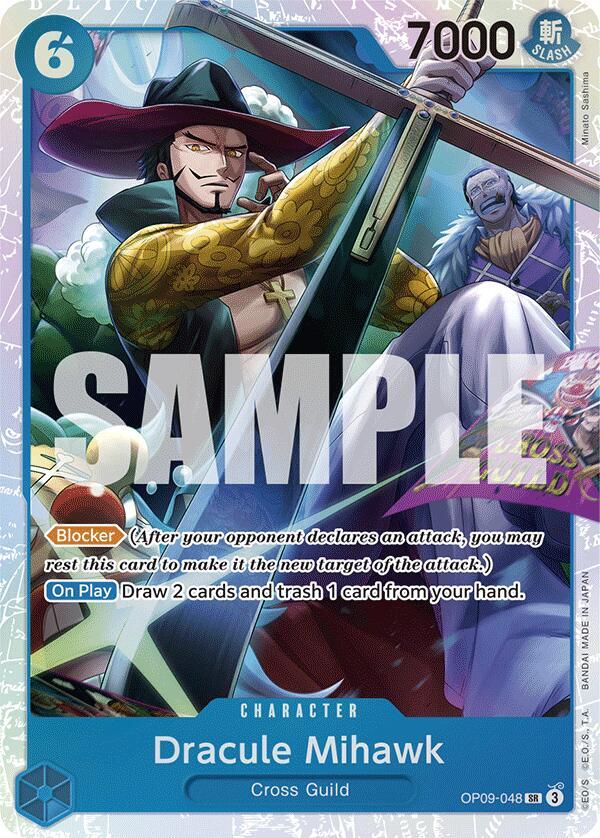 Emperors in the New World - Dracule Mihawk (OP-09) OP09-048