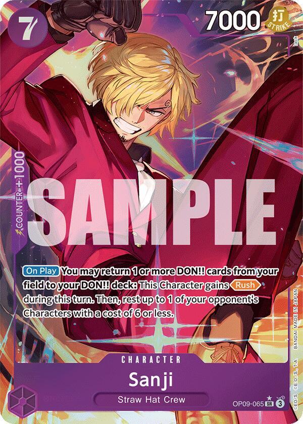 Emperors in the New World - Sanji (Parallel) (OP-09)