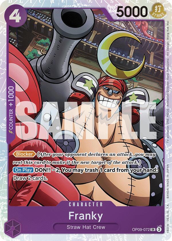 Emperors in the New World - Franky (OP-09) OP09-072