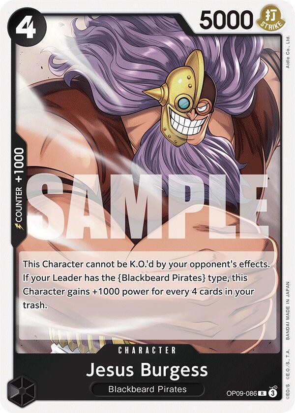 Emperors in the New World - Jesus Burgess (OP-9) OP09-086