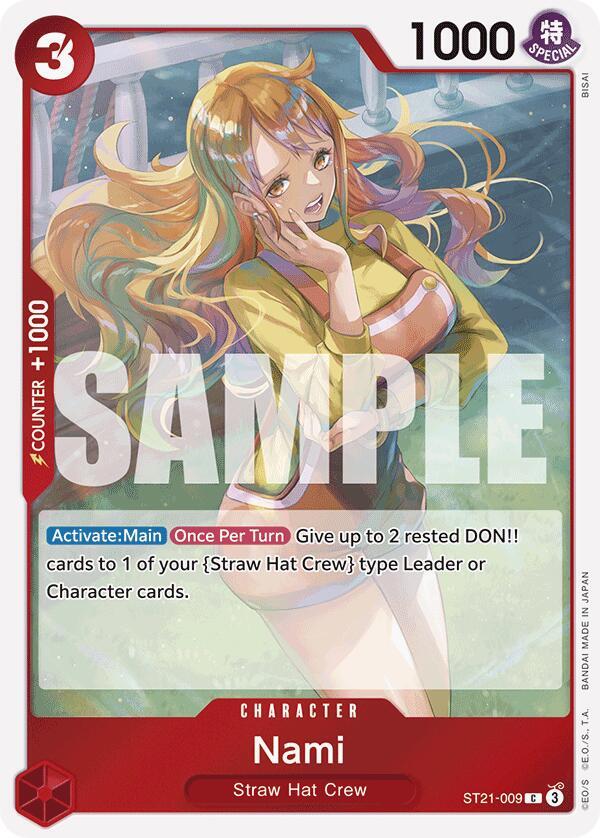 Nami - Starter Deck EX: Gear 5 (ST21)