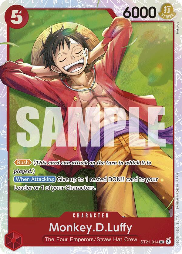 Starter Deck EX: Gear 5 - Monkey.D.Luffy (014) (ST21)