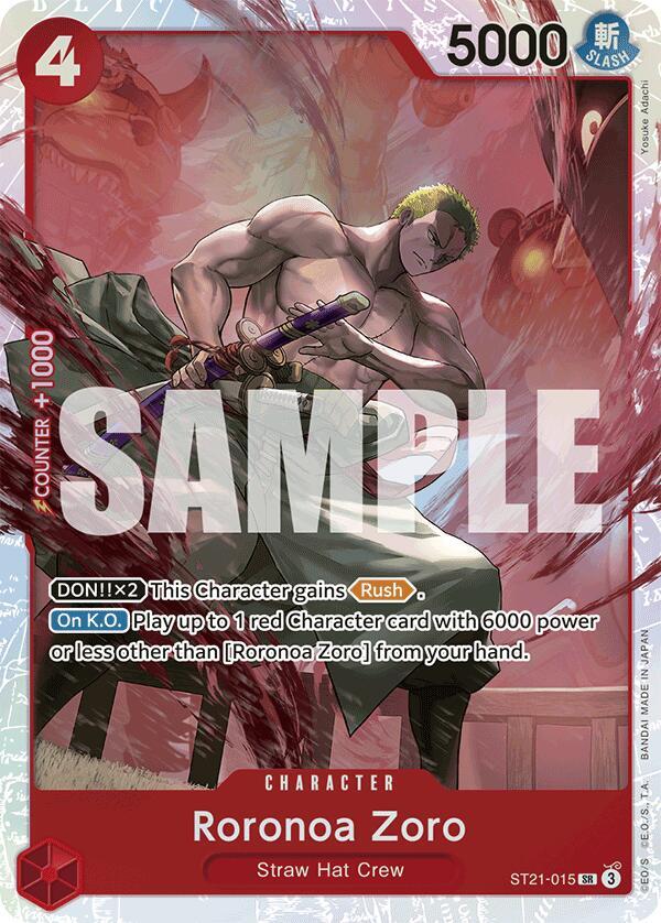Starter Deck EX: Gear 5 - Roronoa Zoro (ST21)