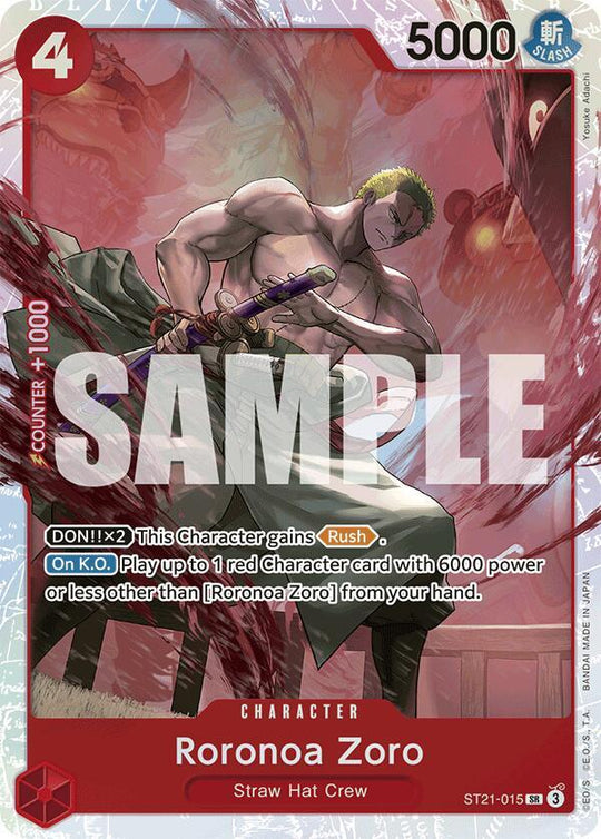 Starter Deck EX: Gear 5 - Roronoa Zoro (ST21)