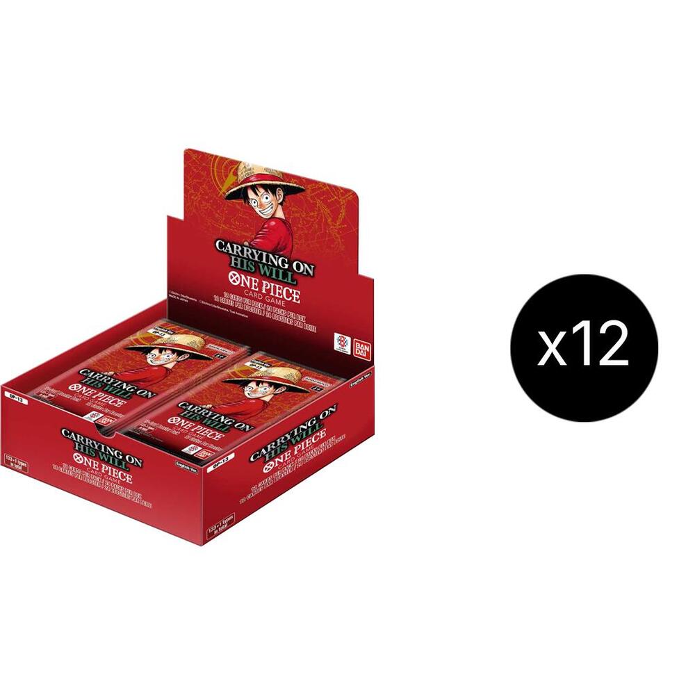 One Piece - Carrying On His Will (x12) Sealed Case