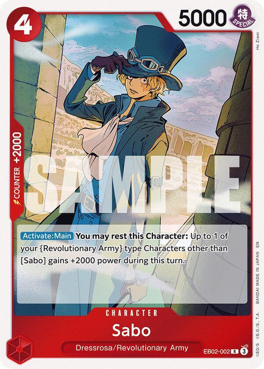 Extra Booster: Anime 25th Collection - Sabo (EB-02) EB02-002