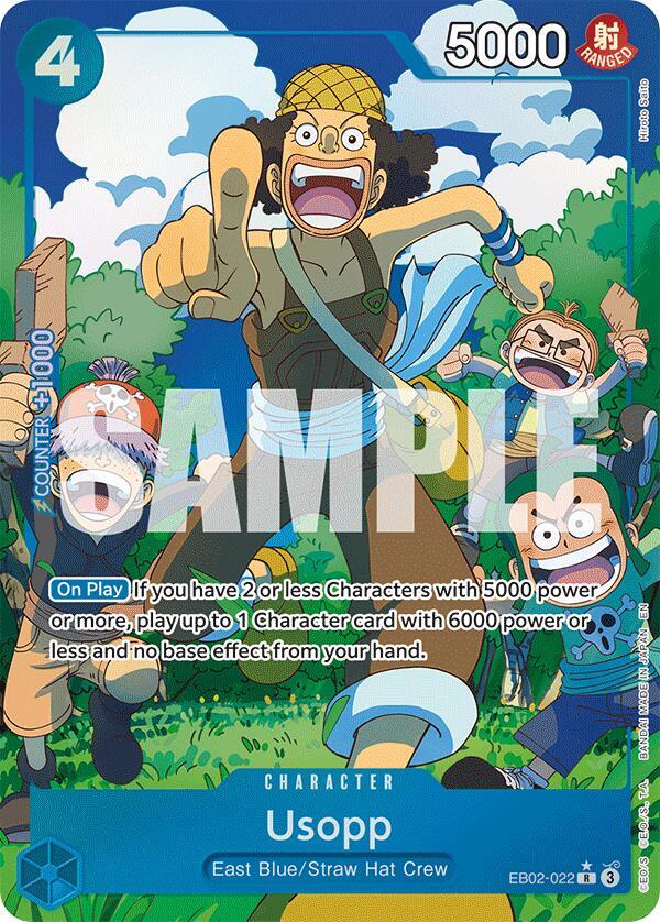 Extra Booster: Anime 25th Collection - Usopp (Alternate Art) (EB-02)