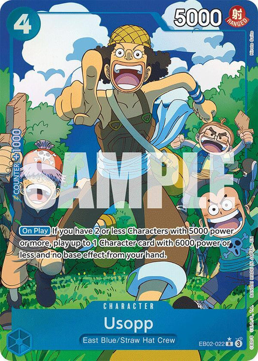 Extra Booster: Anime 25th Collection - Usopp (Alternate Art) (EB-02)