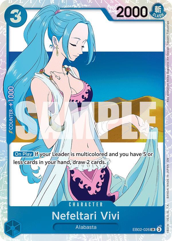 Extra Booster: Anime 25th Collection - Nefeltari Vivi (EB-02) EB02-026
