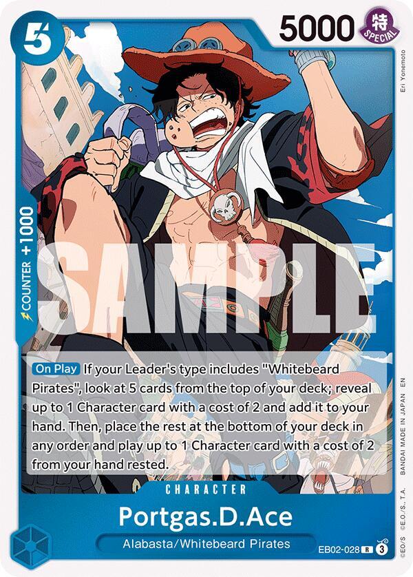 Extra Booster: Anime 25th Collection - Portgas.D.Ace (EB-02) EB02-028