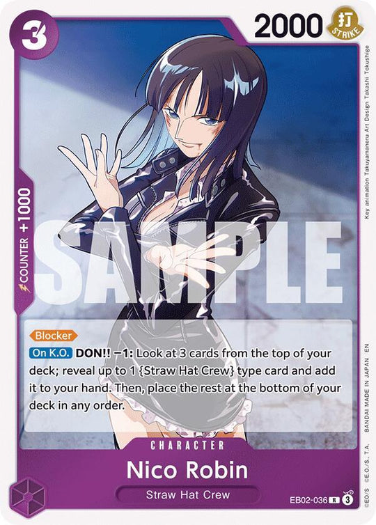 Extra Booster: Anime 25th Collection - Nico Robin (EB-02) EB02-036