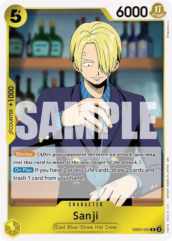 Extra Booster: Anime 25th Collection - Sanji (EB-02) EB02-054