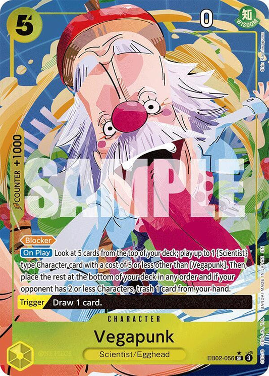 Extra Booster: Anime 25th Collection - Vegapunk (Alternate Art) (EB-02)