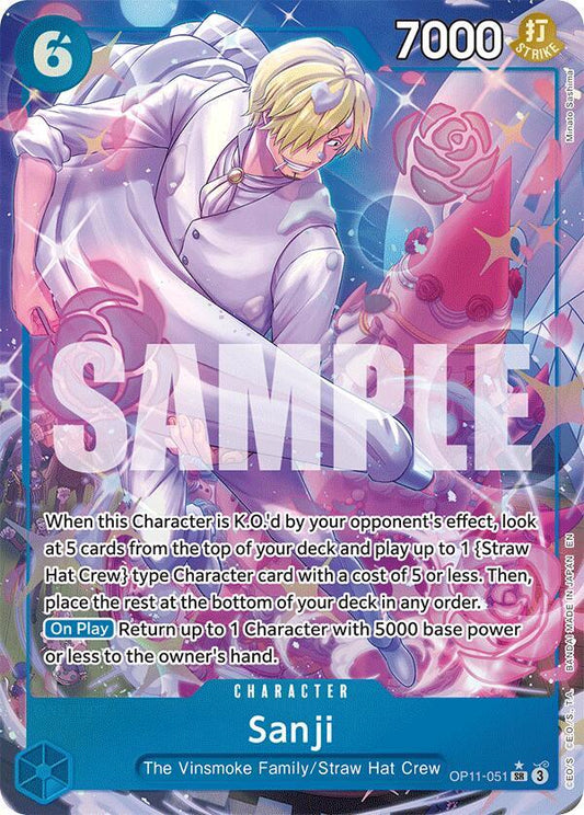 A Fist of Divine Speed - Sanji (Alternate Art) (OP-11)