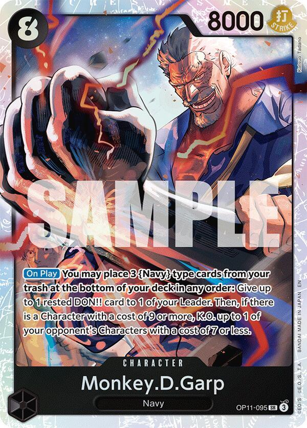 A Fist of Divine Speed - Monkey.D.Garp (OP-11)