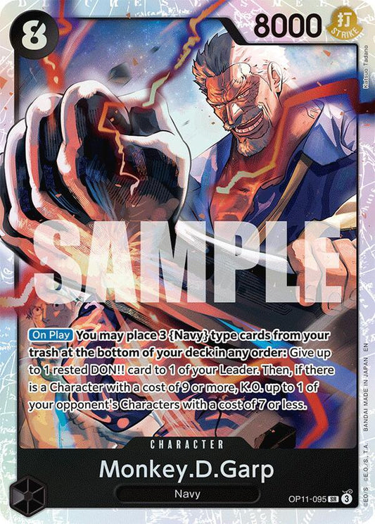 A Fist of Divine Speed - Monkey.D.Garp (OP-11)