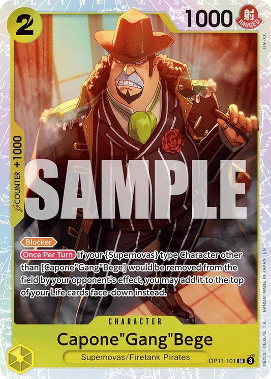 A Fist of Divine Speed - Capone"Gang"Bege (101) (OP-11)