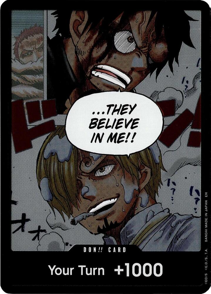 A Fist of Divine Speed - DON!! Card (Alternate Art) (OP-11)