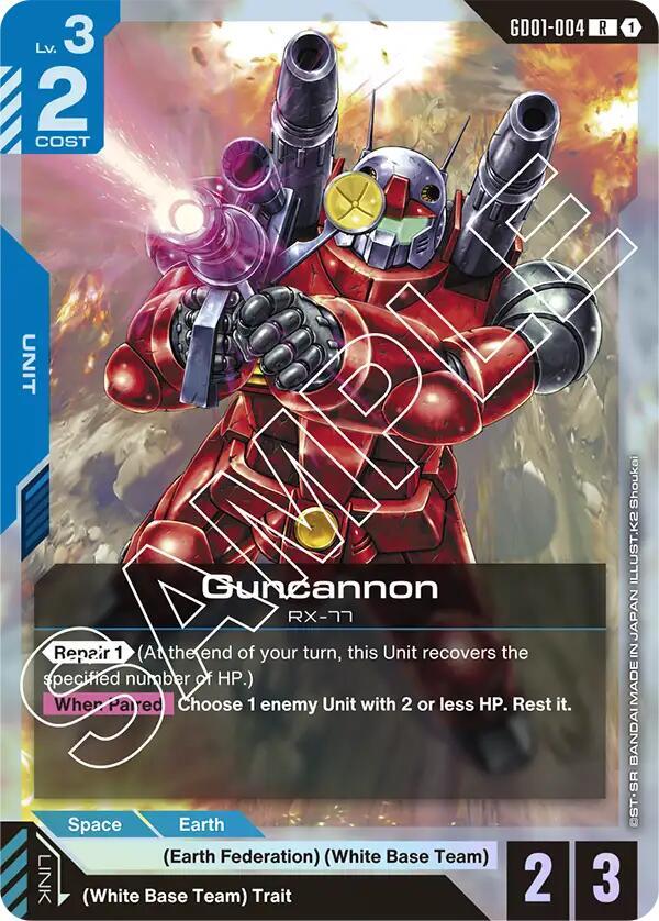 Gundam - Newtype Rising (GD01) - Guncannon