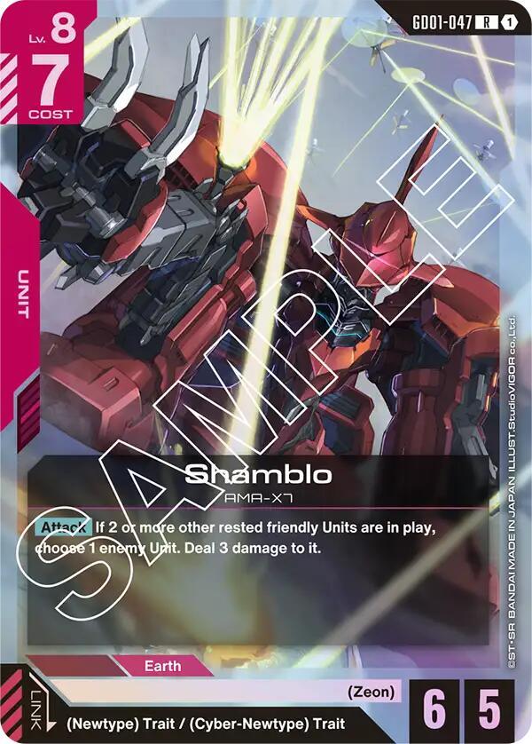 Gundam - Newtype Rising (GD01) - Shamblo