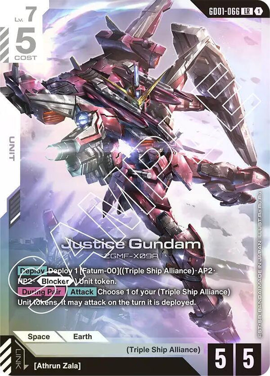 Gundam - Newtype Rising (GD01) - Justice Gundam