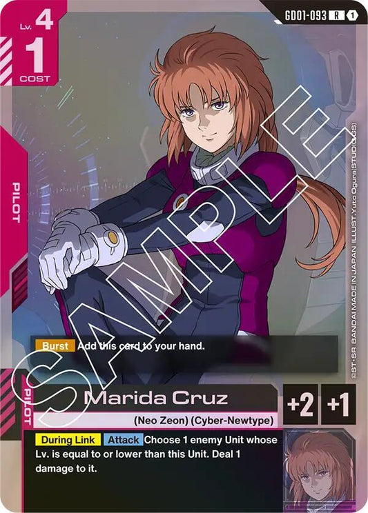 Gundam - Newtype Rising (GD01) - Marida Cruz
