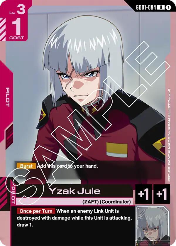 Gundam - Newtype Rising (GD01) - Yzak Jule