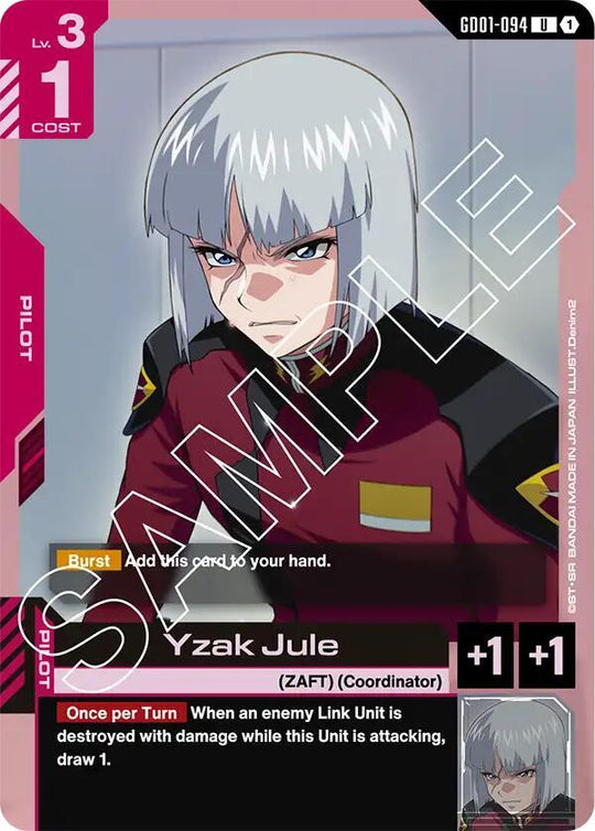 Gundam - Newtype Rising (GD01) - Yzak Jule
