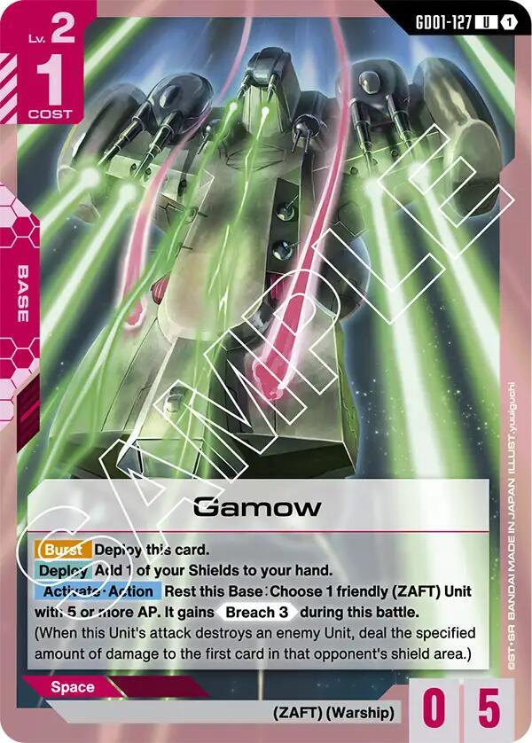 Gundam - Newtype Rising (GD01) - Gamow