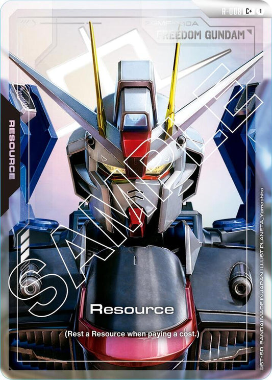Gundam - Newtype Rising (GD01) - Resource (R-008) (C+)