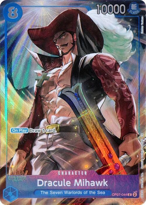 Dracule Mihawk (Seven Warlords of the Sea Binder Set) - One Piece Promotion Cards