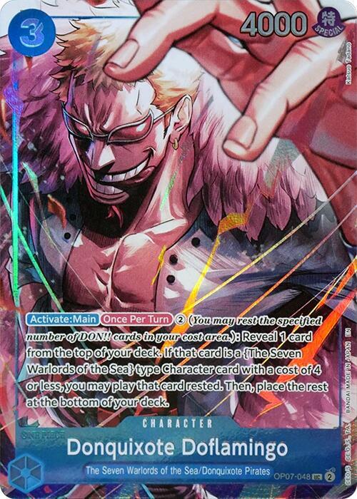 Donquixote Doflamingo (Seven Warlords of the Sea Binder Set) - One Piece Promotion Cards