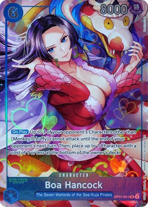 Boa Hancock (Seven Warlords of the Sea Binder Set) - One Piece Promotion Cards