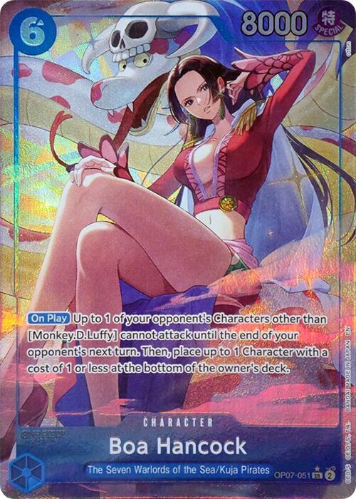Boa Hancock (Seven Warlords of the Sea Binder Set) (Alternate Art) - One Piece Promotion Cards
