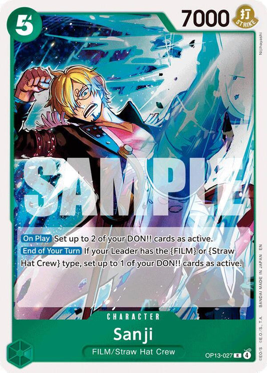 Carrying On His Will - Sanji (OP-13) OP13-027
